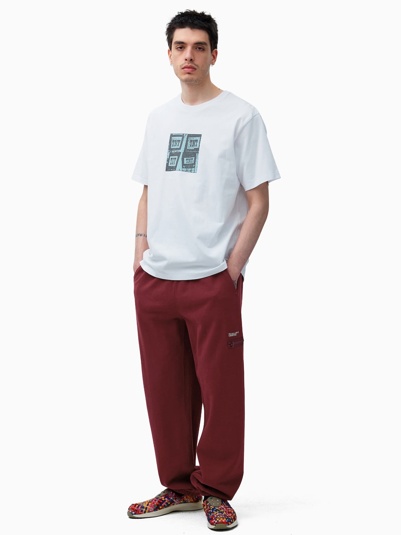 Multi Zip Sweatpant