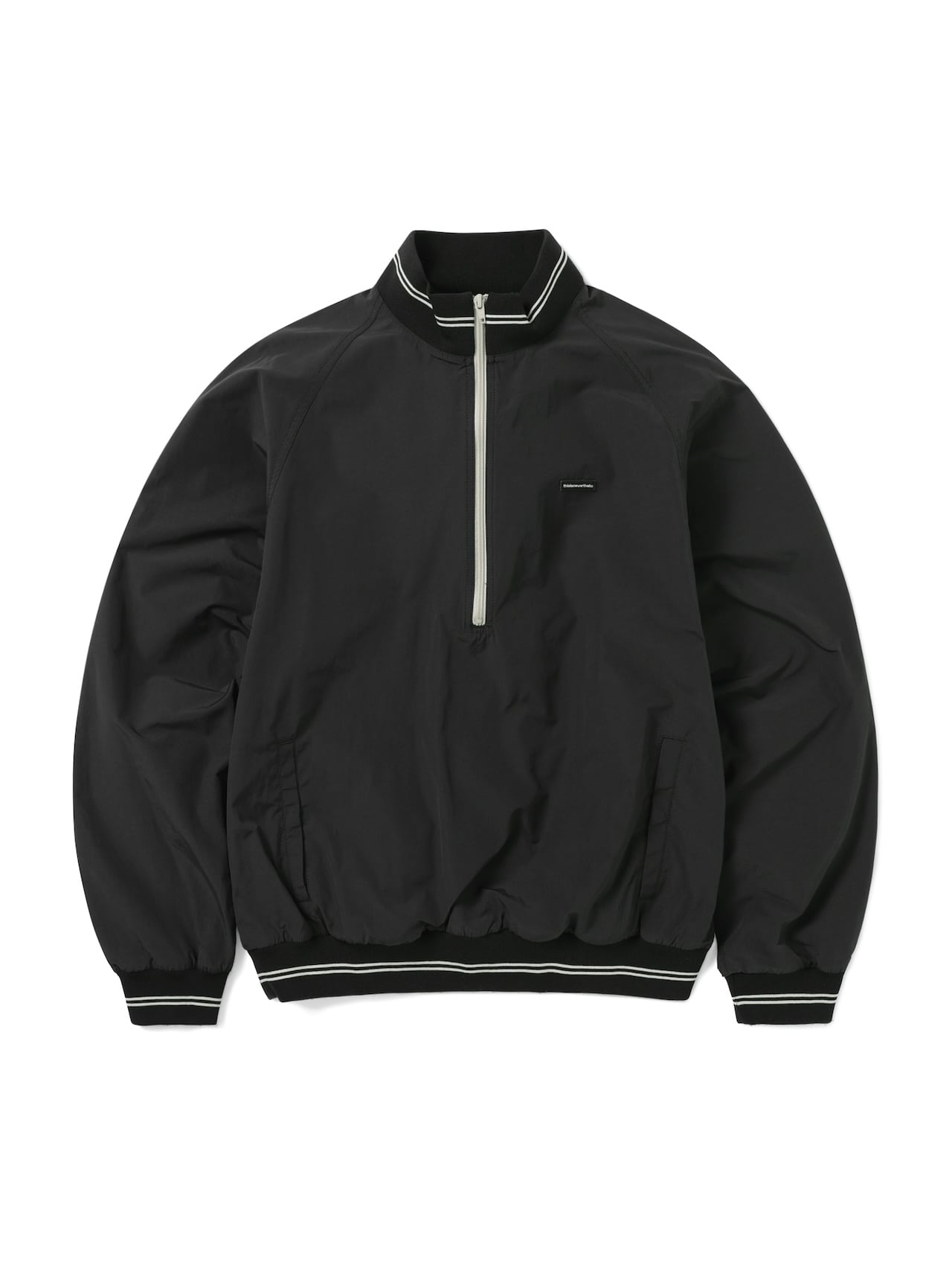 Nylon Half Zip Pullover