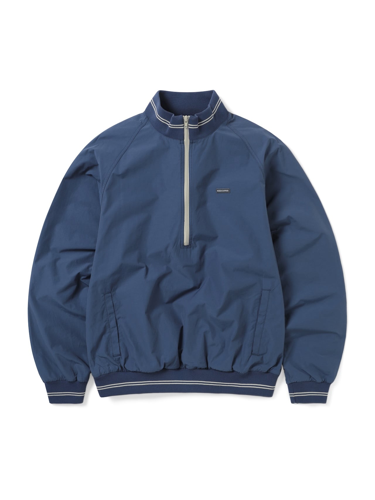 Nylon Half Zip Pullover