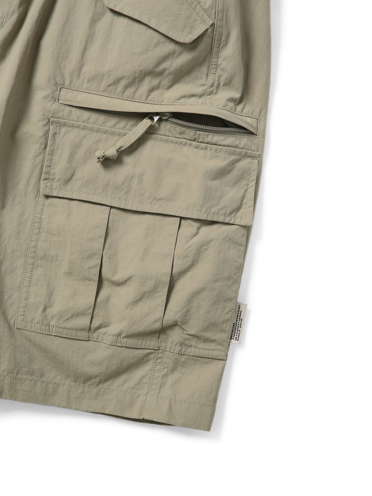 Nylon Ripstop Cargo Short