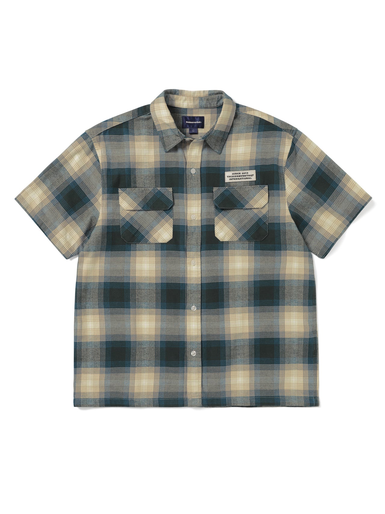 Ombre Check S/S Shirt