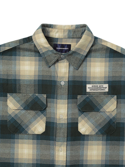 Ombre Check S/S Shirt