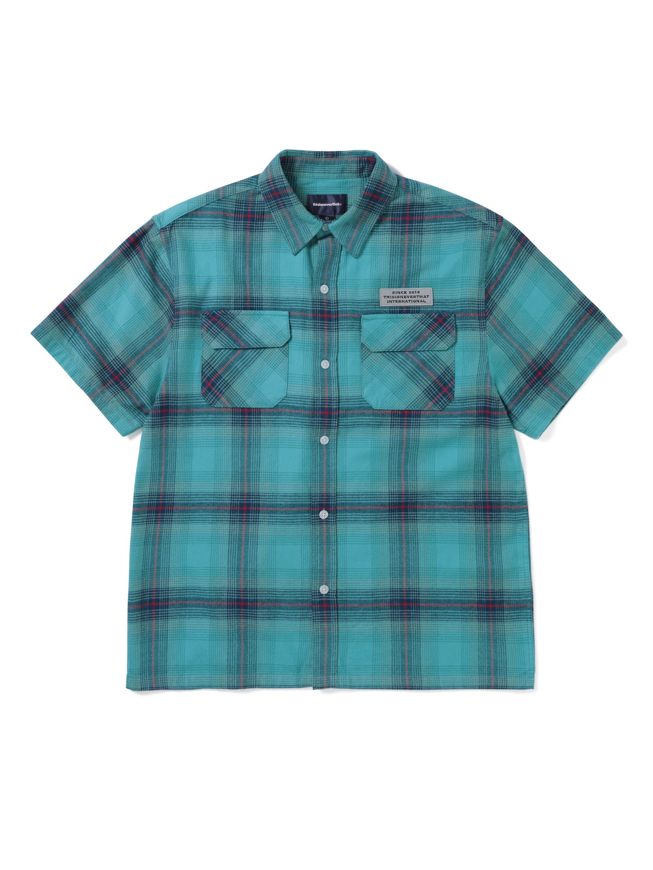 Ombre Check S/S Shirt