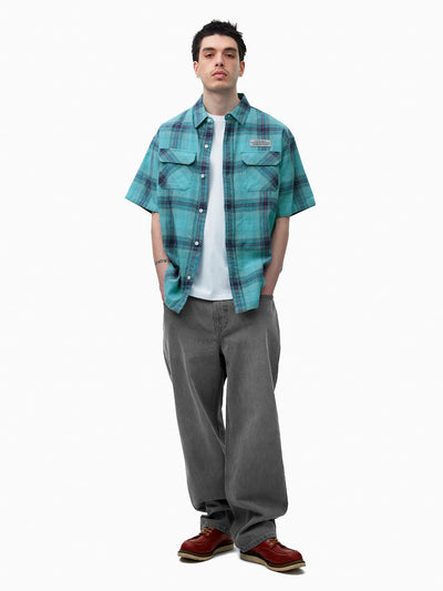 Ombre Check S/S Shirt