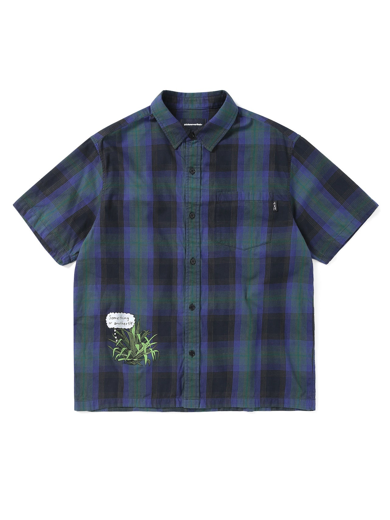 Ombre Plaid S/S Shirt