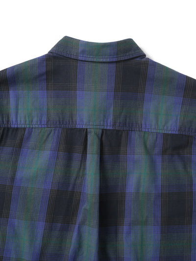 Ombre Plaid S/S Shirt