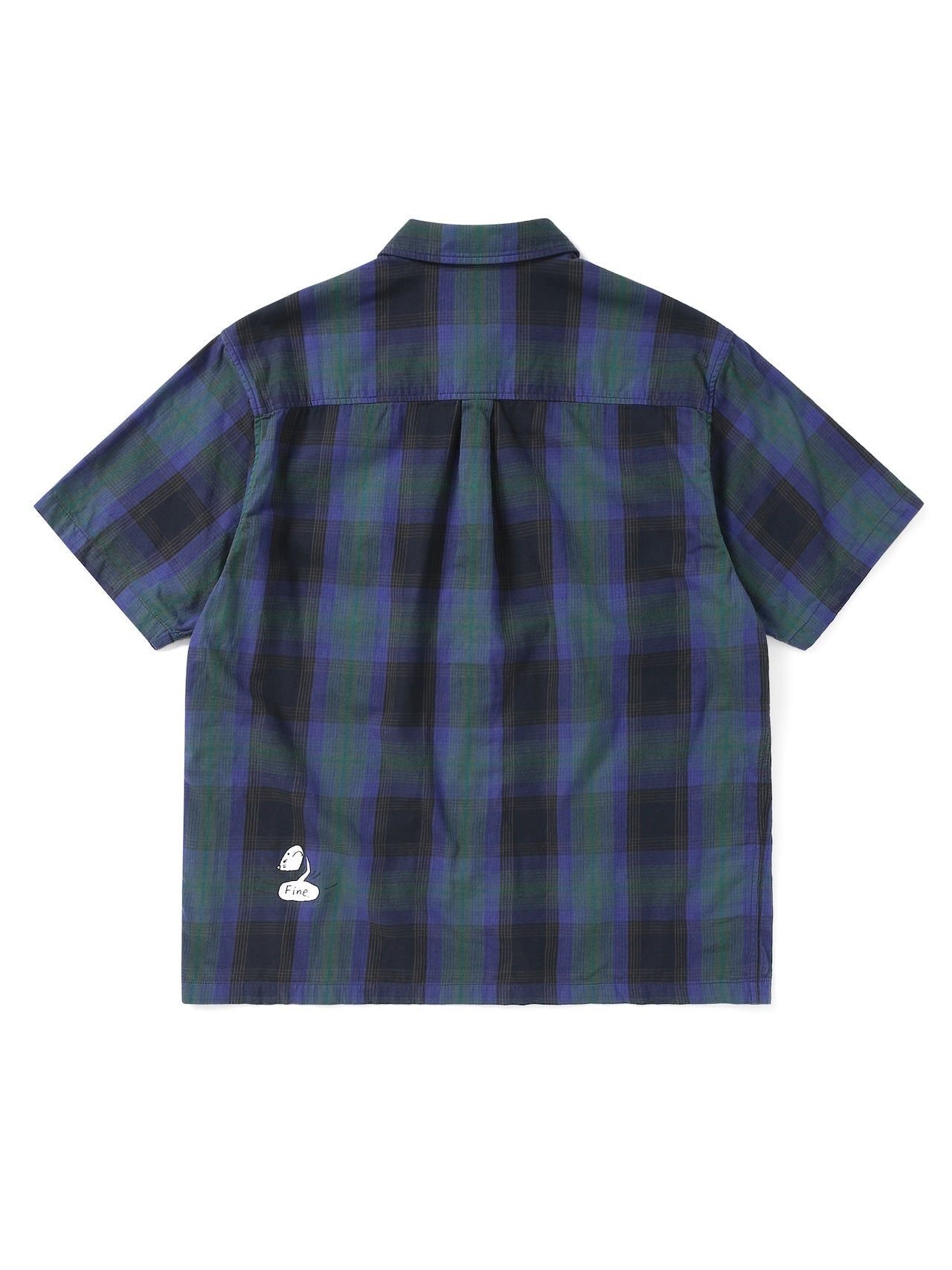 Ombre Plaid S/S Shirt