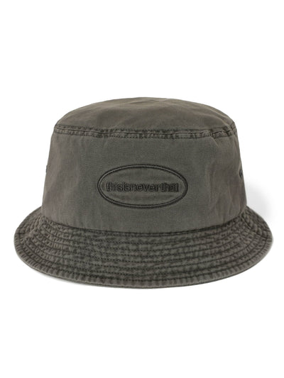 Overdyed E/T-Logo Bucket Hat