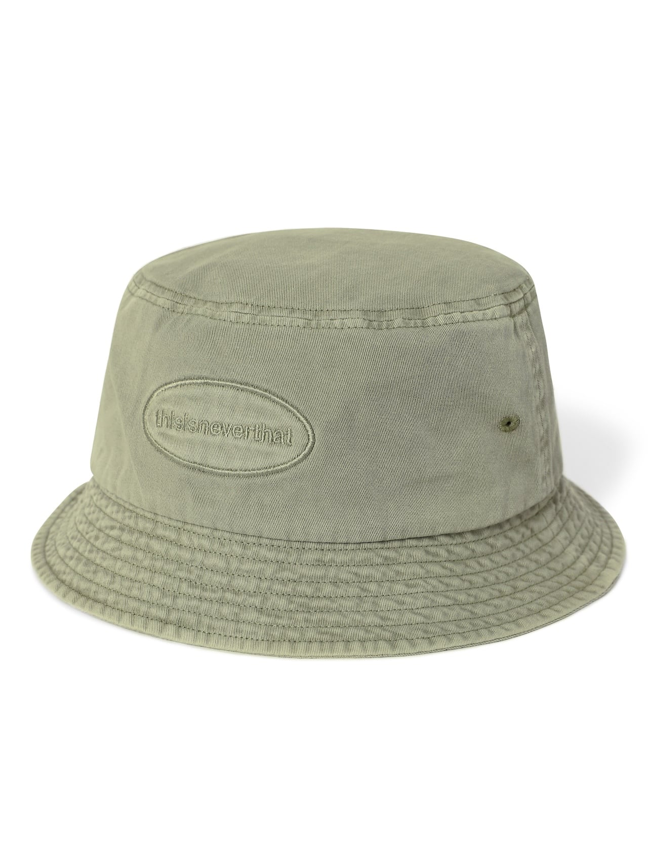 Overdyed E/T-Logo Bucket Hat