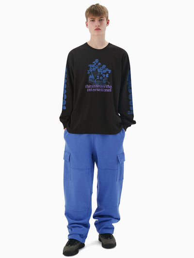 Paneled Cargo Sweatpant