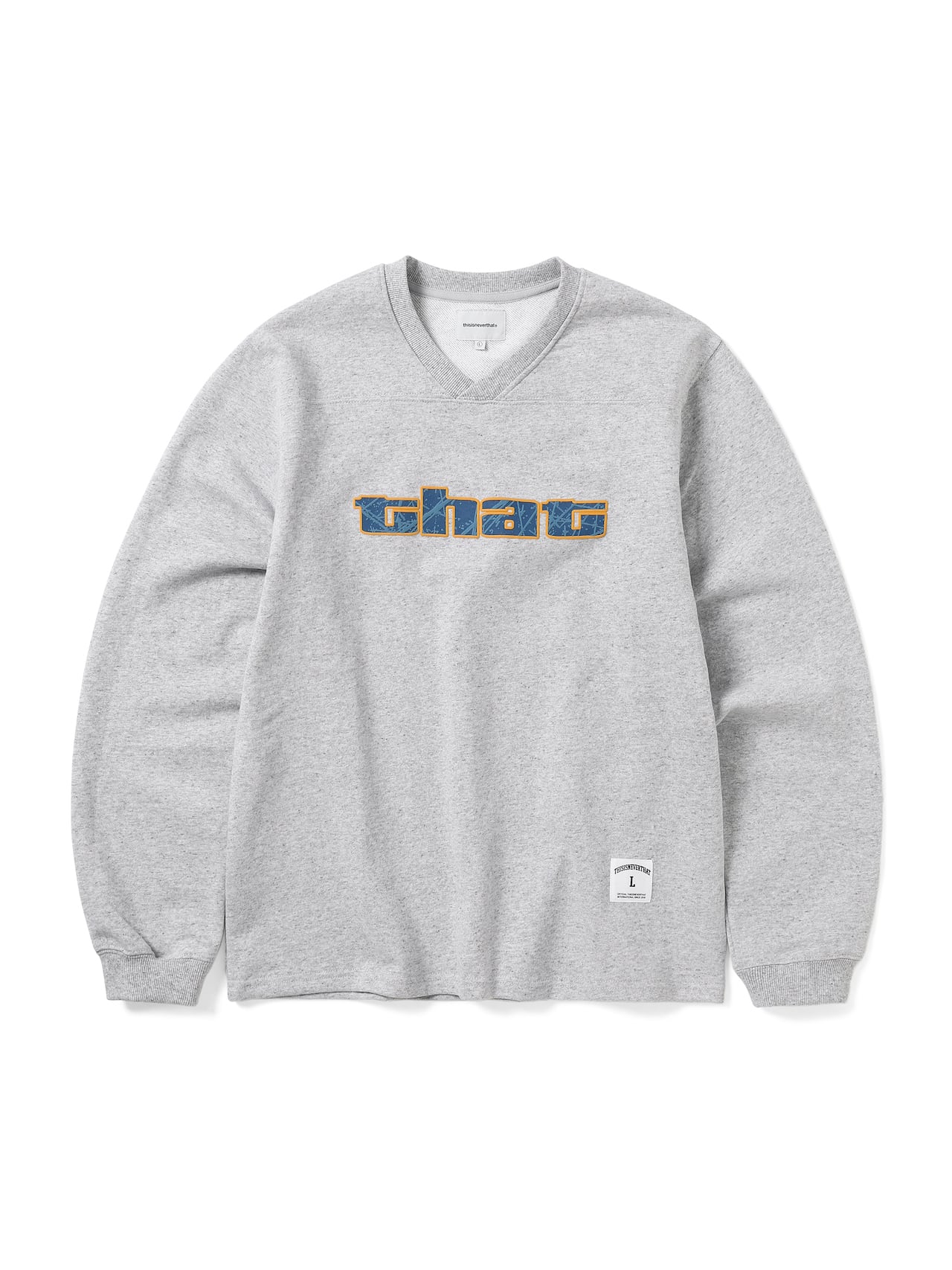 Paneled Sports Crewneck