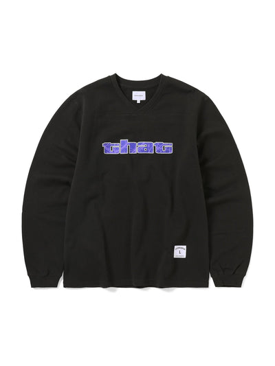 Paneled Sports Crewneck