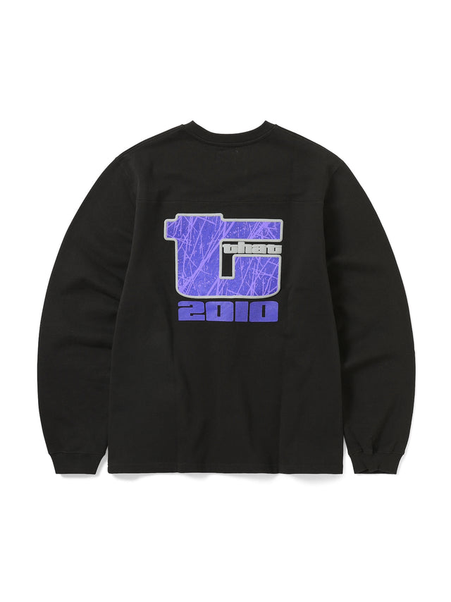 Paneled Sports Crewneck