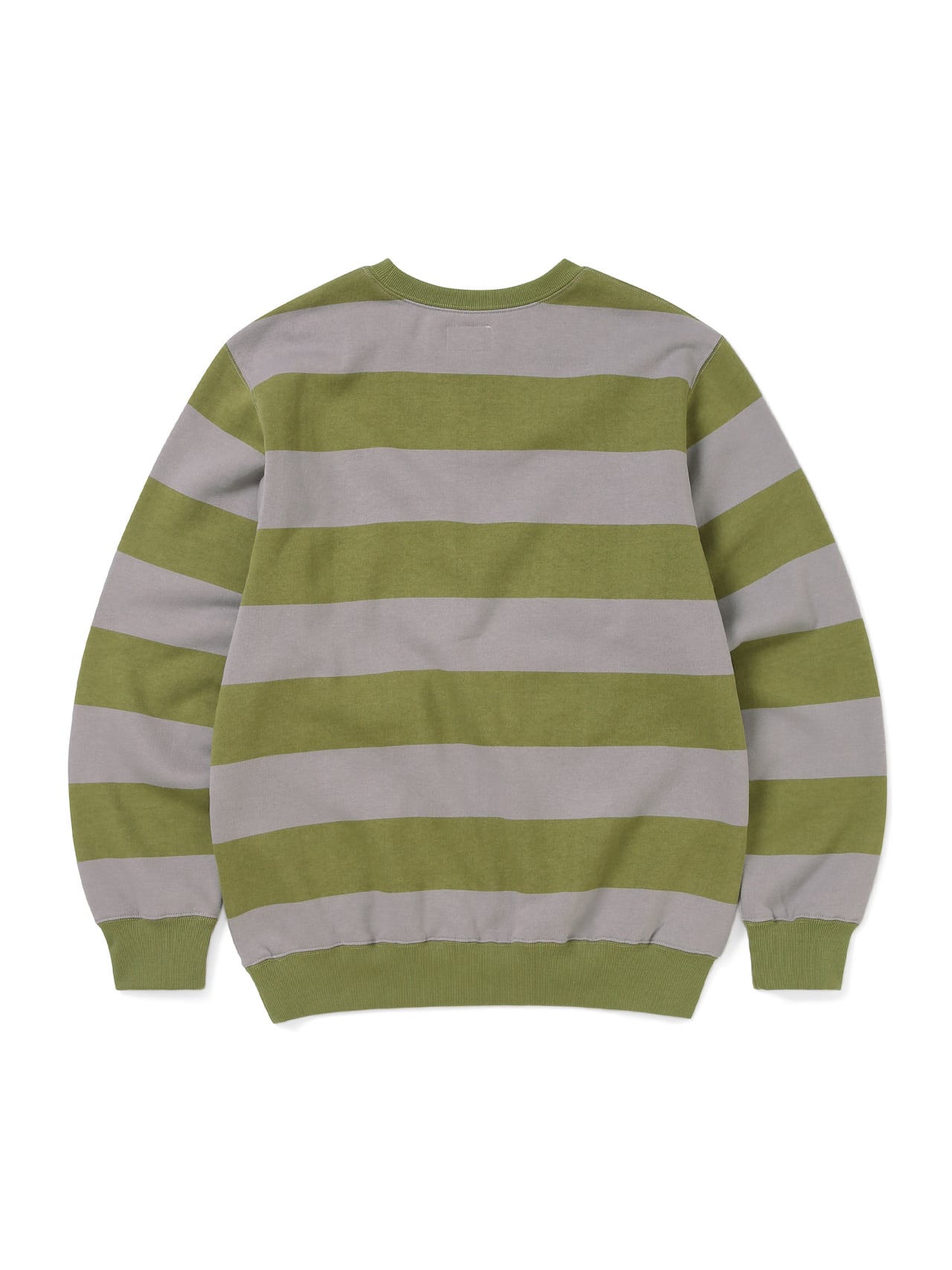 Printed Stripe Crewneck