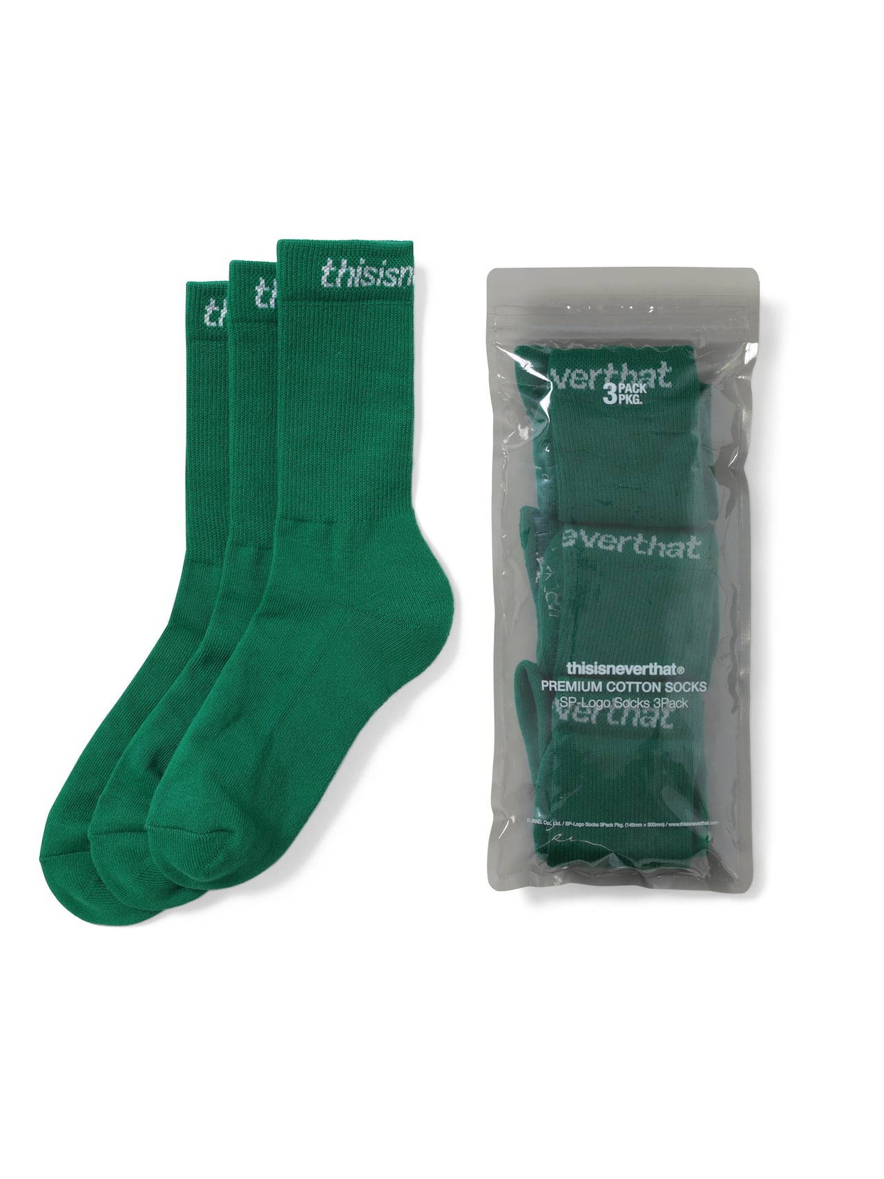 (SS24)SP-Logo Socks 3Pack