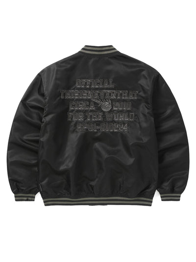 Satin Varsity Jacket