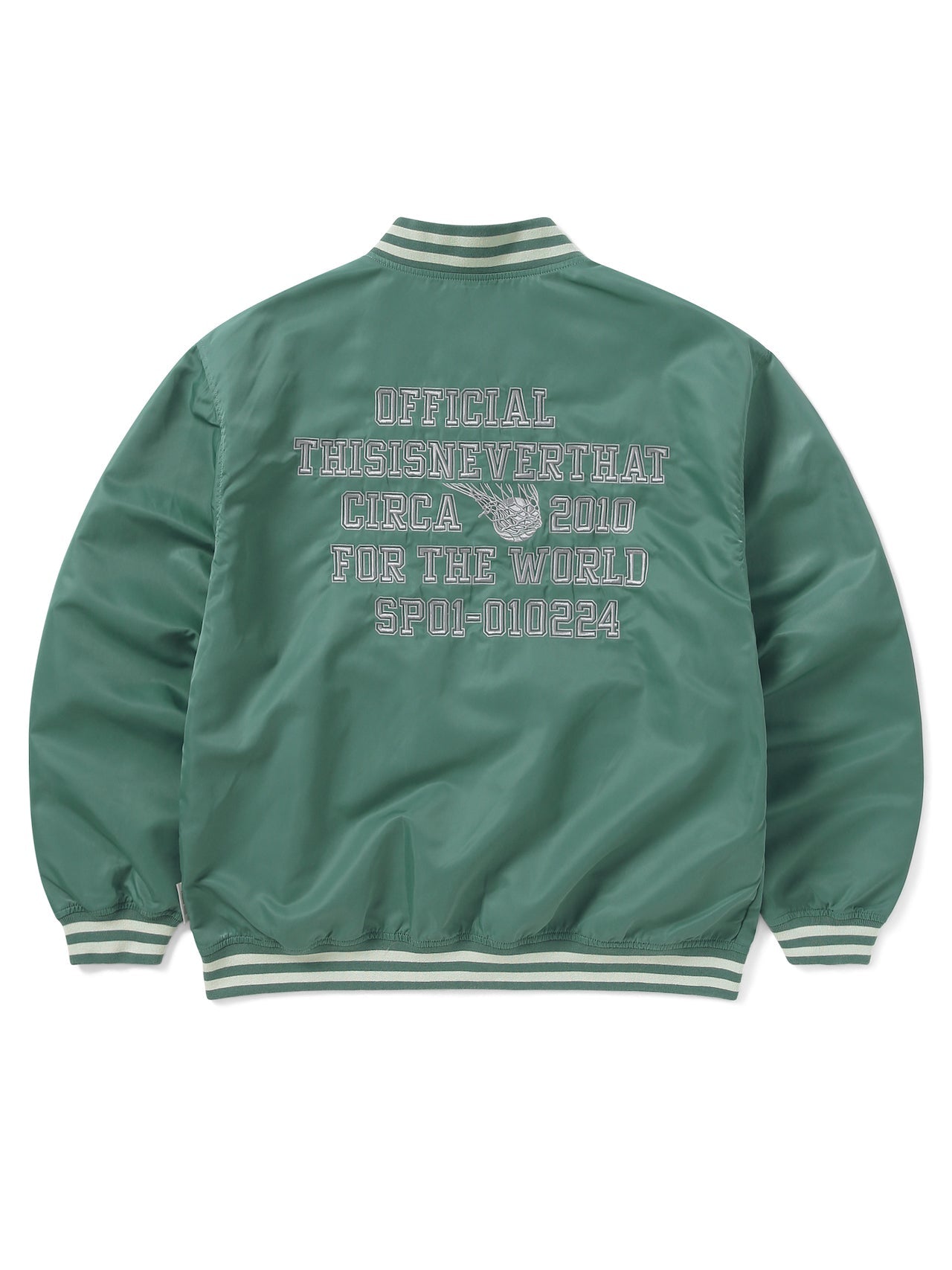 Satin Varsity Jacket