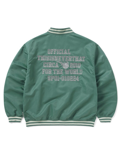 Satin Varsity Jacket