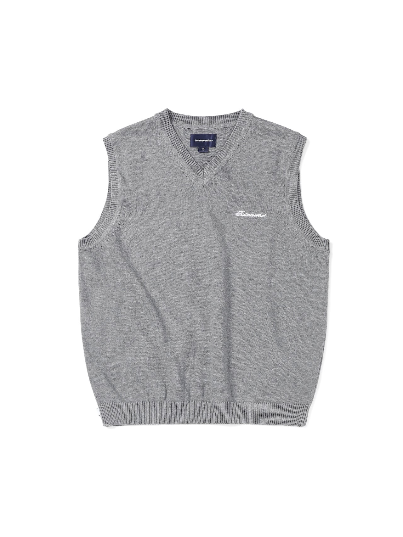 Script Logo Knit Vest