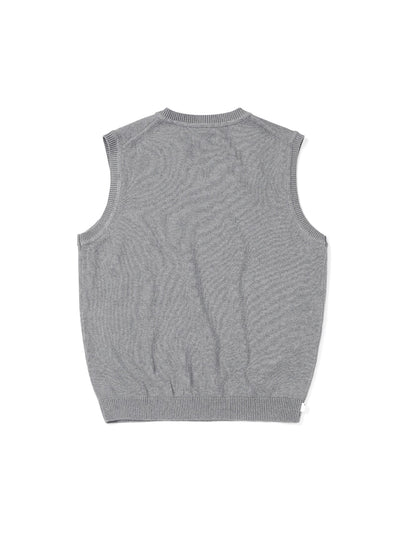 Script Logo Knit Vest