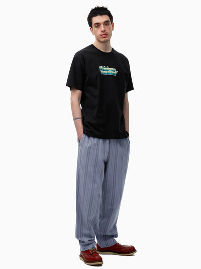 Stripe Jacquard Pant