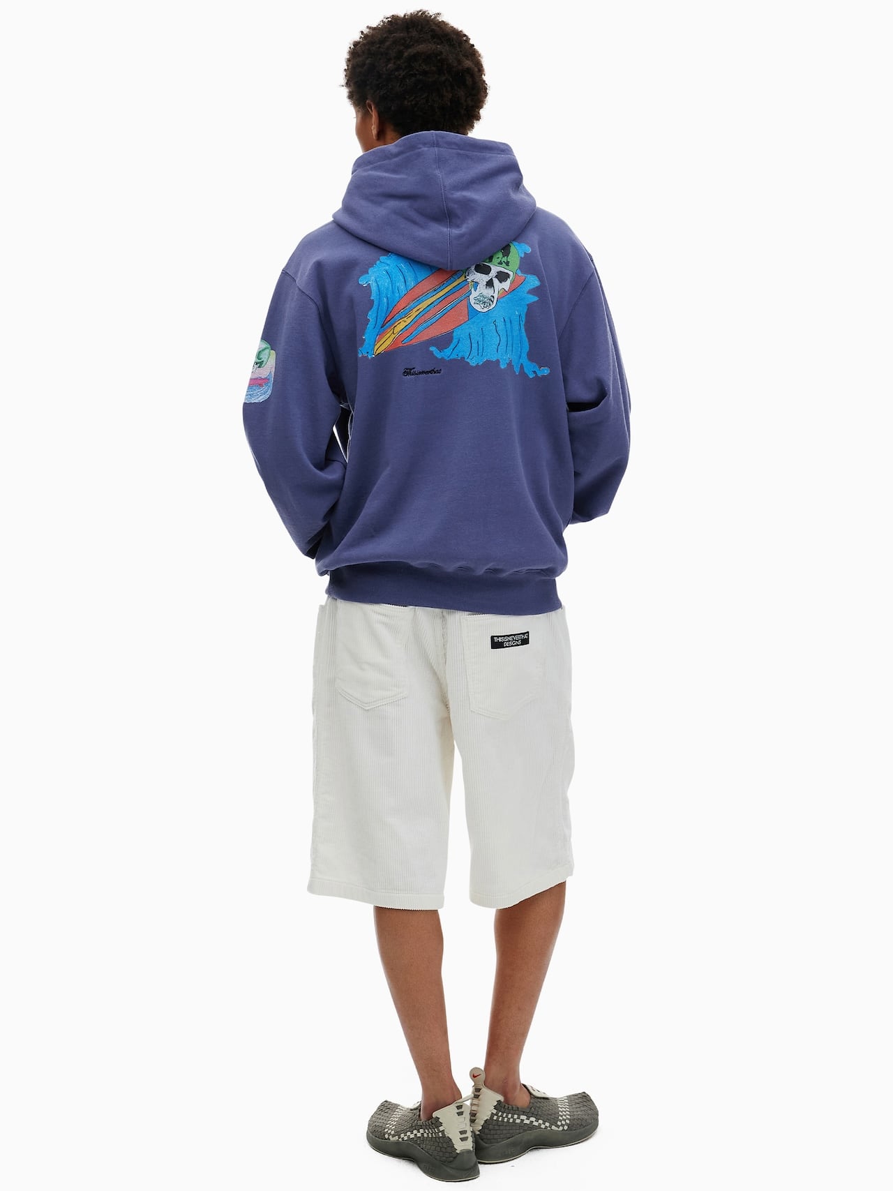 Surfing Skull Hoodie