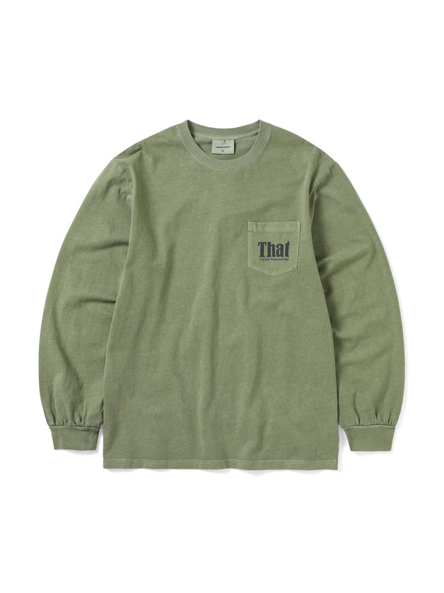 That Pocket L/S Tee