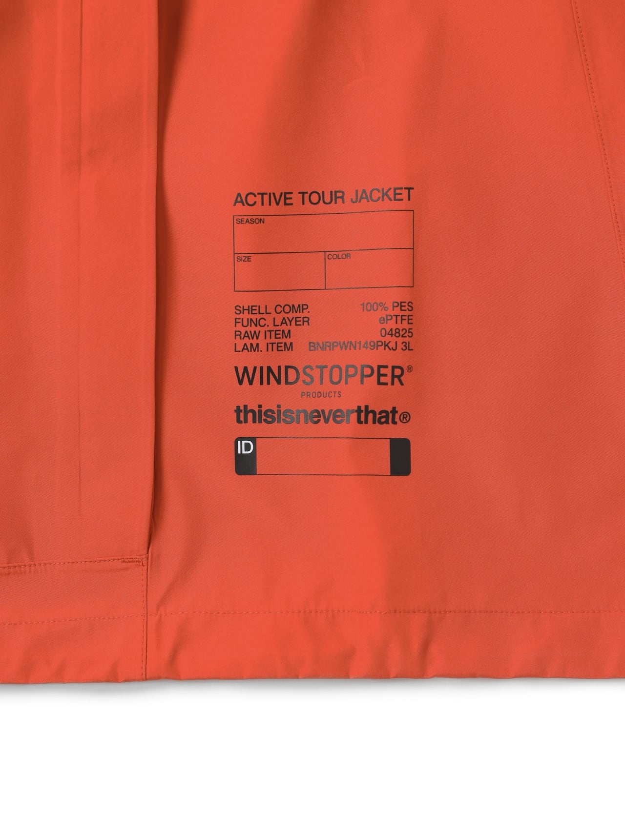 WINDSTOPPER® Active Tour Jacket