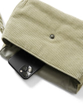 Wide Wale Cord Shoulder Bag